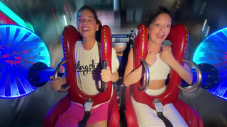 8. Slingshot ride boob flash [0:48]