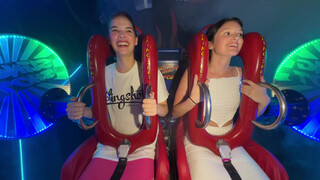 3. Slingshot ride boob flash [0:48]