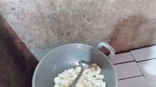 9. Shows pussy at various occasions in mirror