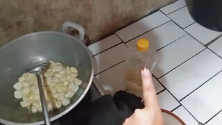 10. Shows pussy at various occasions in mirror