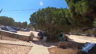 Ibiza beach walk. Random titties out in public throughout the first half of the video.