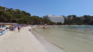 4. MENORCA Playa Cala Galdana Beach Beaches in Spain Travel Vlog World Cities 4K