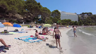 1. MENORCA Playa Cala Galdana Beach Beaches in Spain Travel Vlog World Cities 4K
