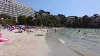 7. MENORCA Playa Cala Galdana Beach Beaches in Spain Travel Vlog World Cities 4K