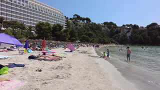 8. MENORCA Playa Cala Galdana Beach Beaches in Spain Travel Vlog World Cities 4K