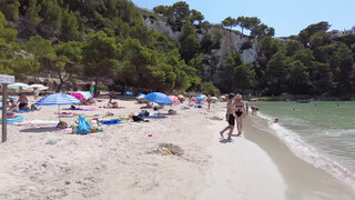 9. MENORCA Playa Cala Galdana Beach Beaches in Spain Travel Vlog World Cities 4K