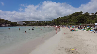 2. MENORCA Playa Cala Galdana Beach Beaches in Spain Travel Vlog World Cities 4K