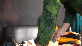 8. Body Painting Hindi (tits & Pussy)