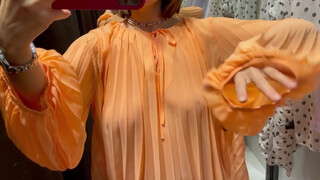 7. Transparent and See-through Clothes and Lingerie | Try On haul | At the mall