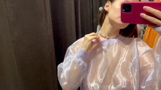 10. Transparent and See-through Clothes and Lingerie | Try On haul | At the mall