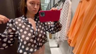 2. Transparent and See-through Clothes and Lingerie | Try On haul | At the mall