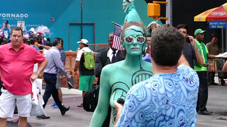 9. Shadows In Silence BODY PAINTING NYC Times Square 2019