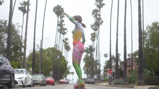 7. Roustan Body painting. t=43