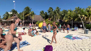 5. Petite Bubble Booty on the beach