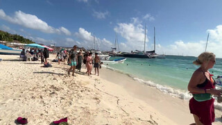8. Petite Bubble Booty on the beach