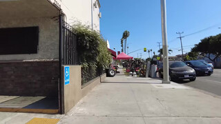 9. Huge ass nude in street