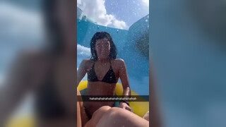 6. Charli D’Amelio Sexy Bikini WaterPark Video Leaked