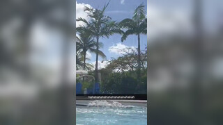 9. Charli D’Amelio Sexy Bikini WaterPark Video Leaked