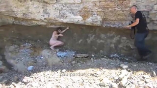 2. nude photoshoot beach first nude 0:23