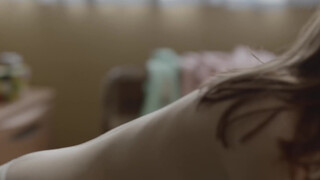 Pale white boobs in a music video