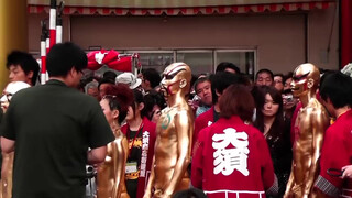 1. 第33回(2010年)大須大道町人祭「金粉ショー(ふれあい広場会場)大駱駝艦」1/3