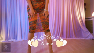 1. Indoor fashion film video of Angie(See through transparent costume)