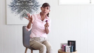 9. Girl Masturbating and Putting Balls Inside Her. Very educational