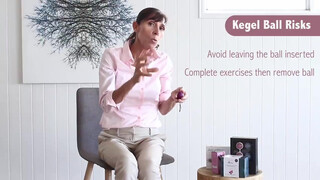 10. Girl Masturbating and Putting Balls Inside Her. Very educational