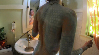 3. Nude body painting, all is there to see