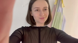 A couple of see-thru through-out video, check her channel for others