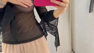 6. A couple of see-thru through-out video, check her channel for others