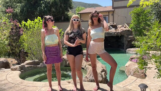 1. 3 girls, 3 bikinis & a whole lot of ass :]