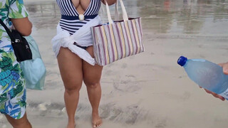 2. 2:10, 2:15 huge brazilian tits nip slip