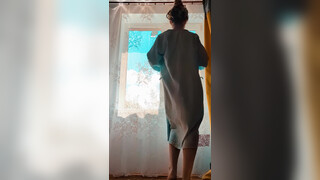 6. Usually Marta wears underwear but it seems her videos are getting bolder, 0:24 in “Dancing at the window”