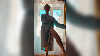 8. Usually Marta wears underwear but it seems her videos are getting bolder, 0:24 in “Dancing at the window”