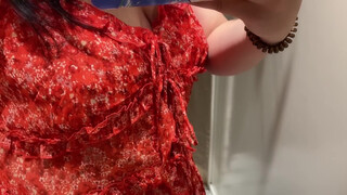 10. Transparent cloth huge tits from 1:15