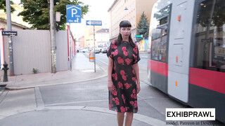 3. See through Dress Public Walk