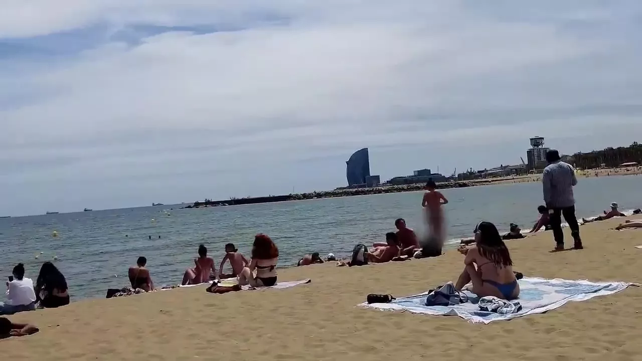 Barcelona beach titties | Nude Video on YouTube | nudeleted.com