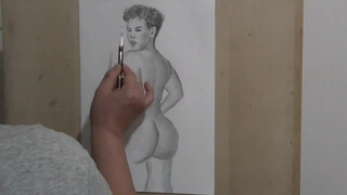 5. Nude pencil/pen art