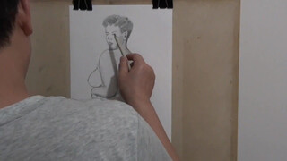 2. Nude pencil/pen art