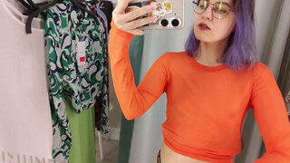 8. see through try on haul