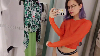 9. see through try on haul