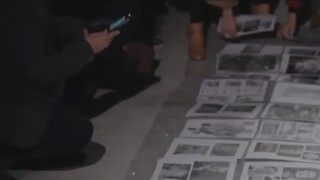 4. 5.40 quick glimpse of undercarriage. Art Piss On Money And Politics, 2012