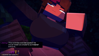 7. Nude Jenny And Creeper SlipperYT