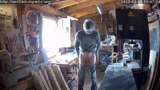 9. male freebutt woodwork onn cctv