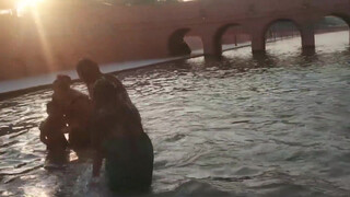 2. desi hot bath in river – no nudity. *#*#*#