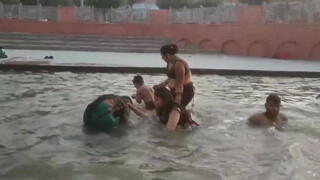 3. desi hot bath in river – no nudity. *#*#*#