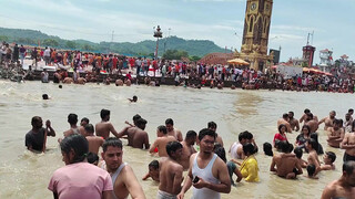 7. desi river bath seethrough no nudity. *#*#*#