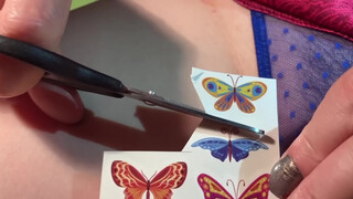 1. Temporary tattoos | Beautiful yellow Butterfly | Sticker Tattoo