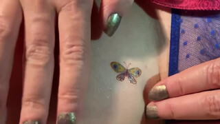 7. Temporary tattoos | Beautiful yellow Butterfly | Sticker Tattoo